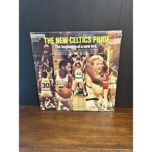 The New Celtic Pride LP FCLP3120 ©1981 N.O.S. Boston Celtics Larry Bird Vinyl